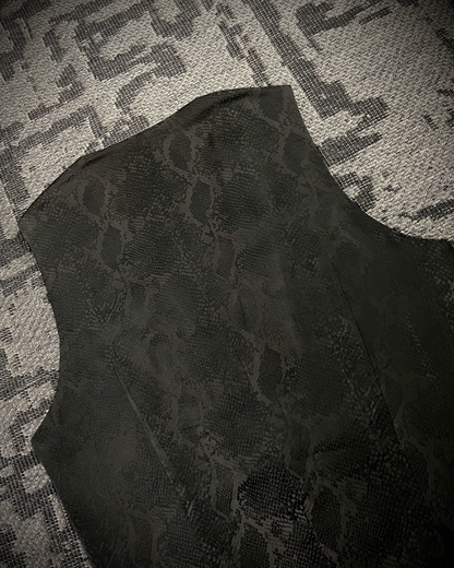 Shellac Snake Pattern Vest