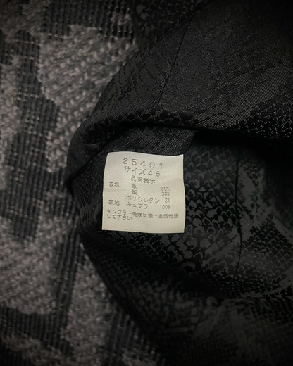 Shellac Snake Pattern Vest