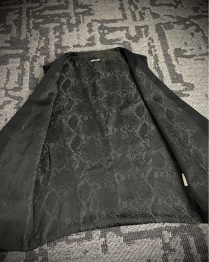 Shellac Snake Pattern Vest