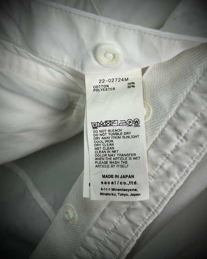 Sacai 22SS Cotton Weather Shirt