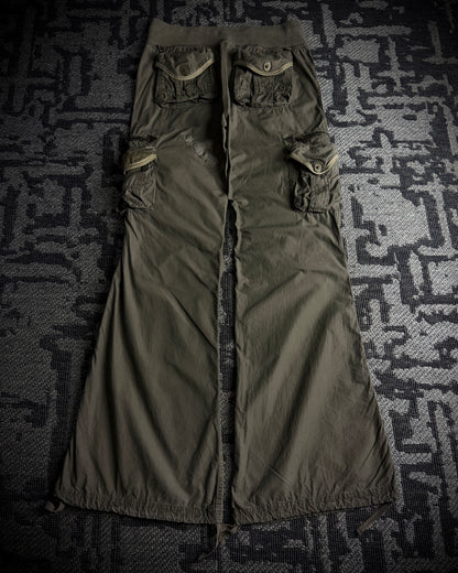 GOA Tactical Cargo Flared Pants