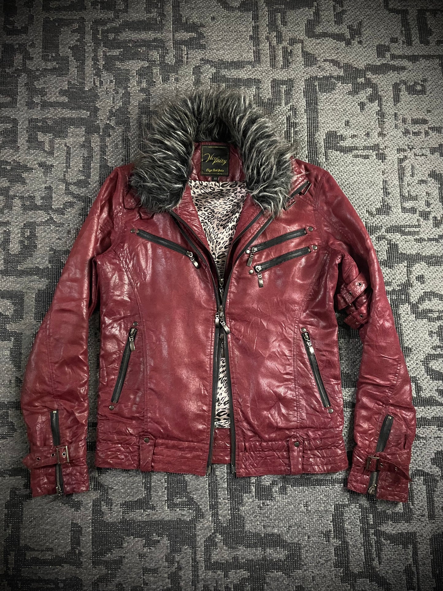 Vice Fairy Coated Rider Jacket