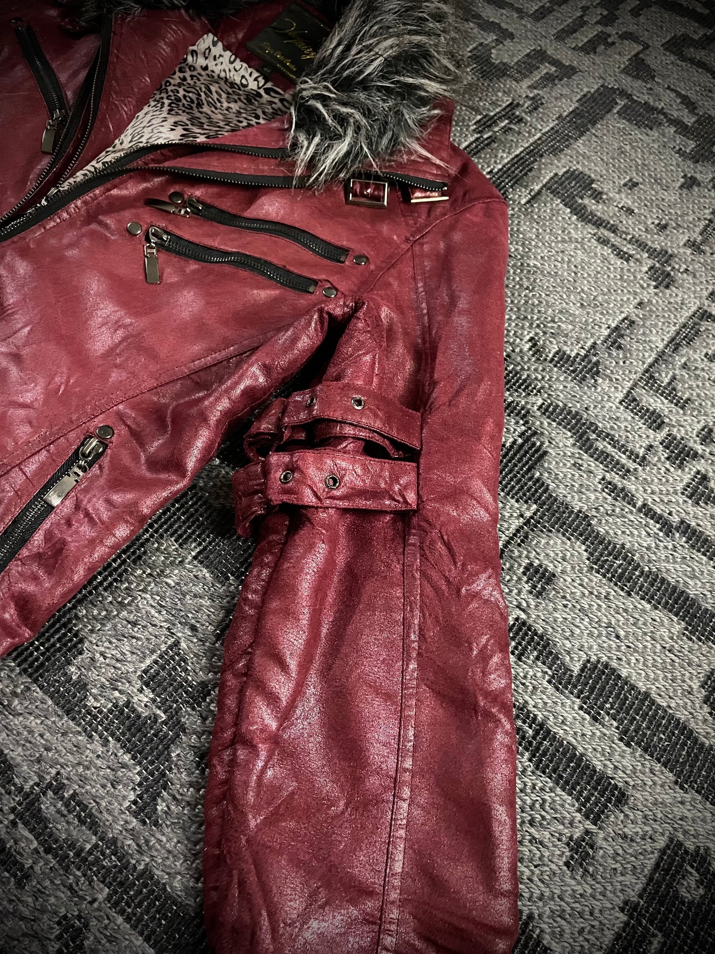 Vice Fairy Coated Rider Jacket