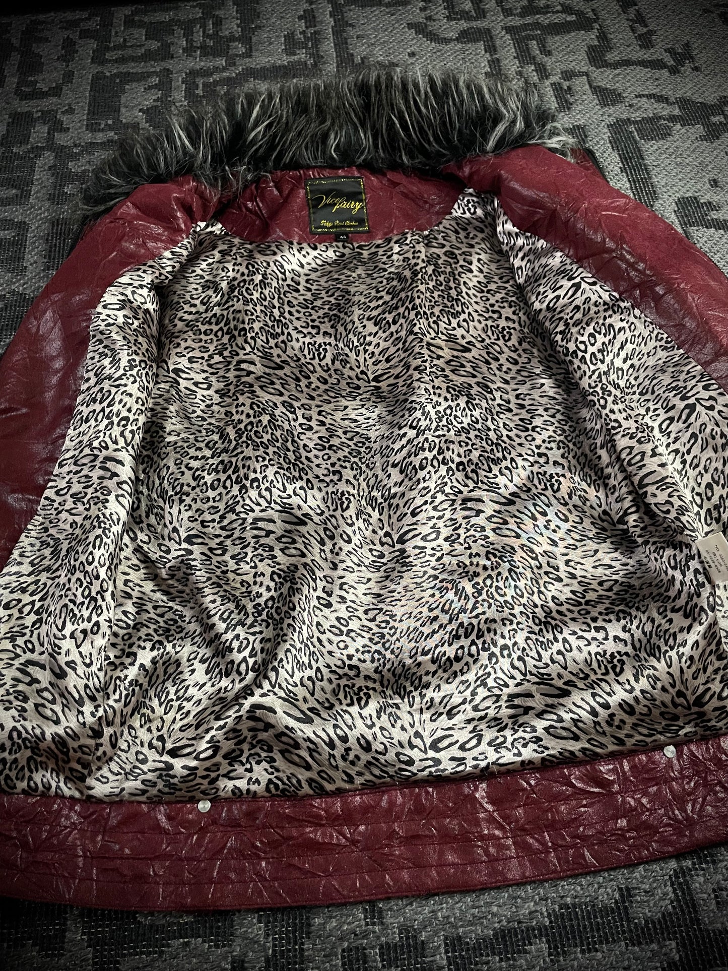 Vice Fairy Coated Rider Jacket