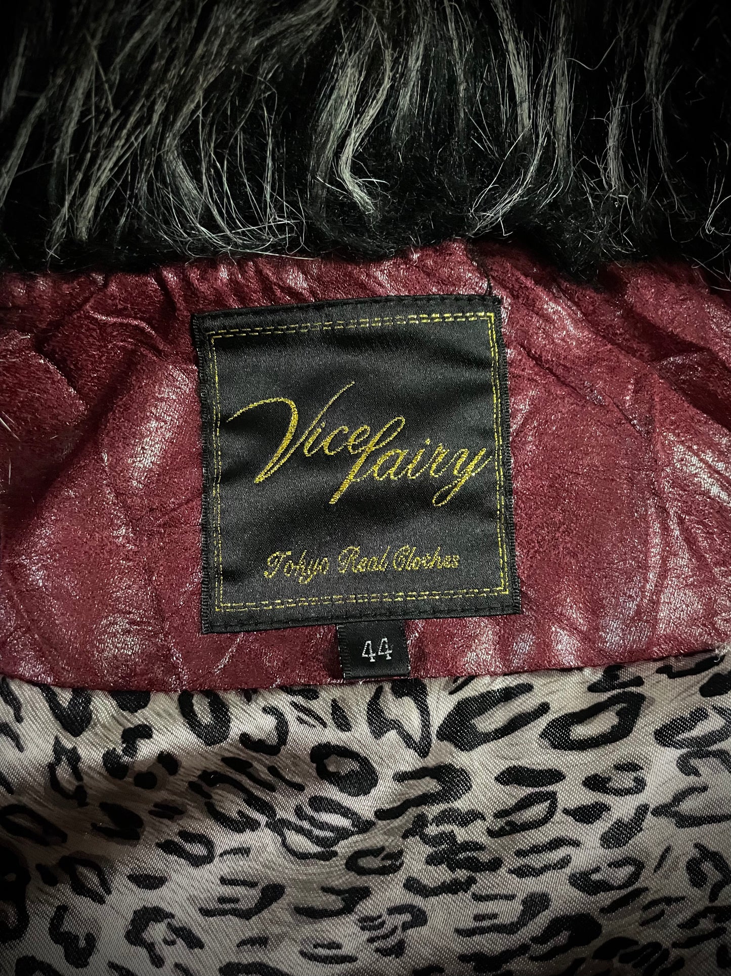 Vice Fairy Coated Rider Jacket