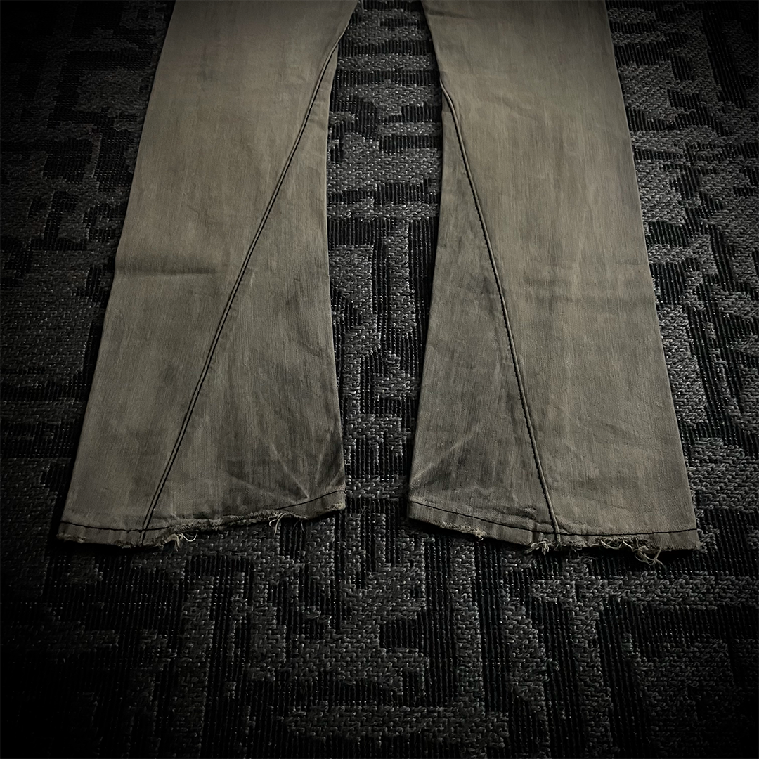 Buffalo Bobs Multi-zip J-cut Distressed Denim