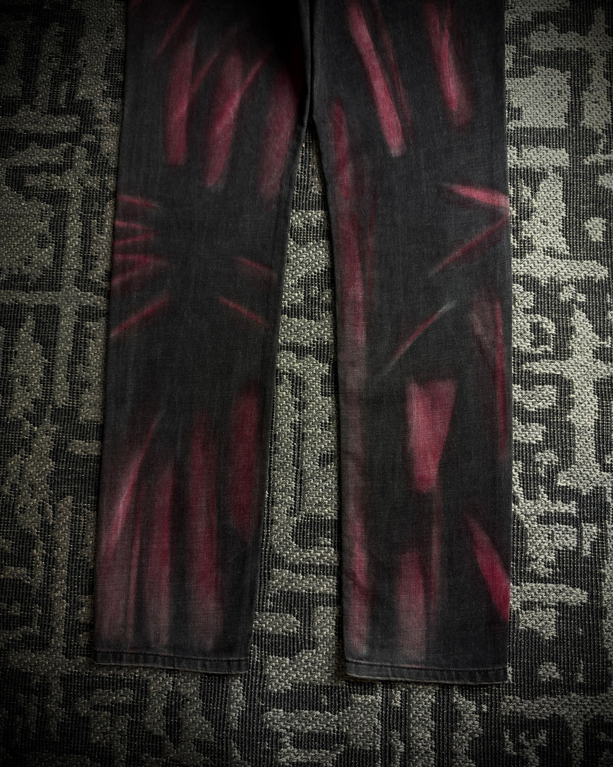 Semantic Design Red Clawmark Jeans