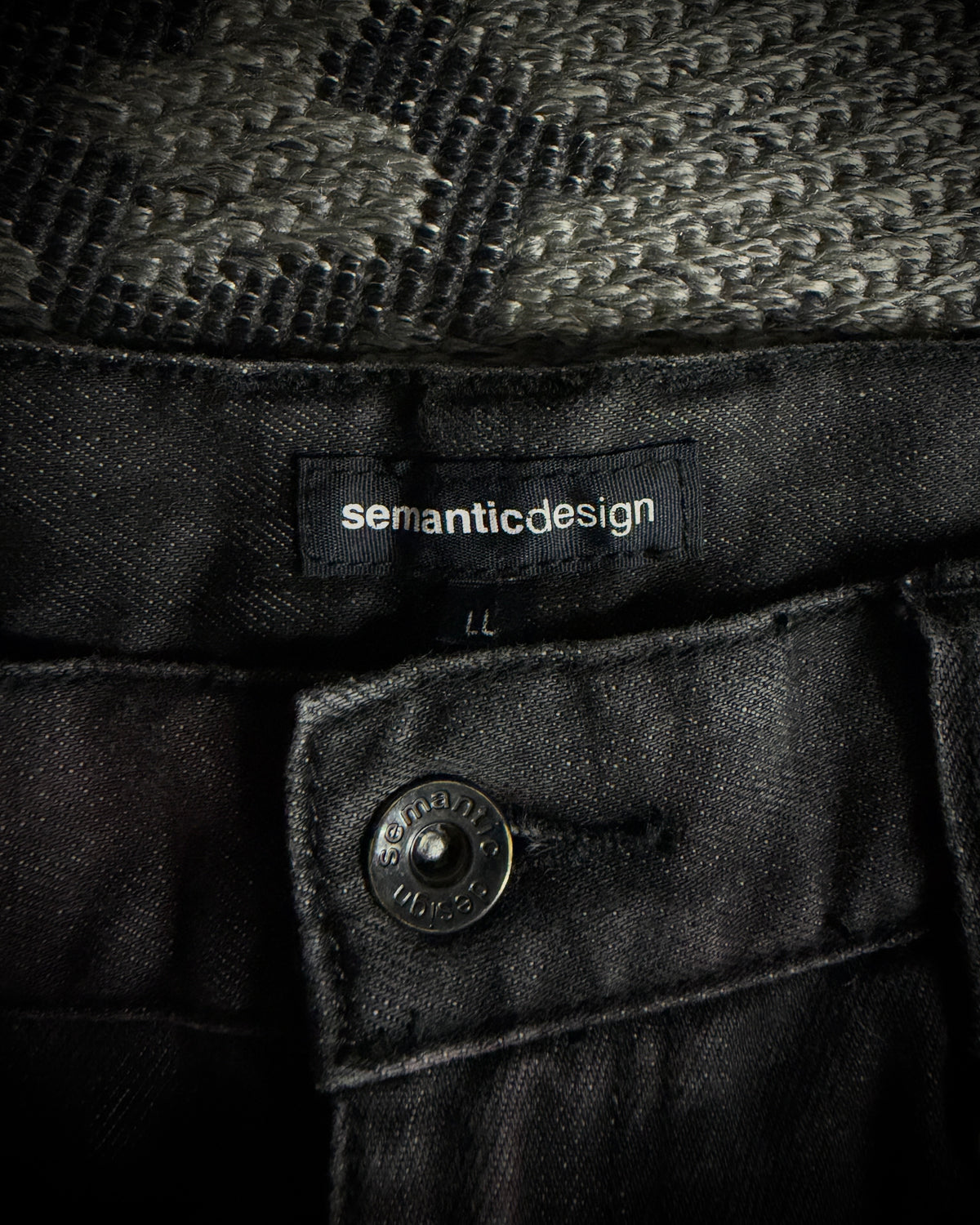 Semantic Design Red Clawmark Jeans