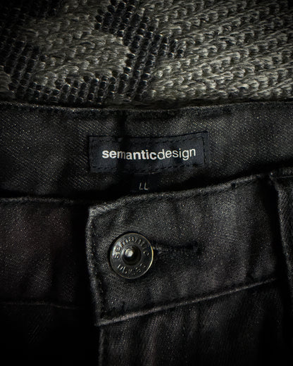 Semantic Design Red Clawmark Jeans
