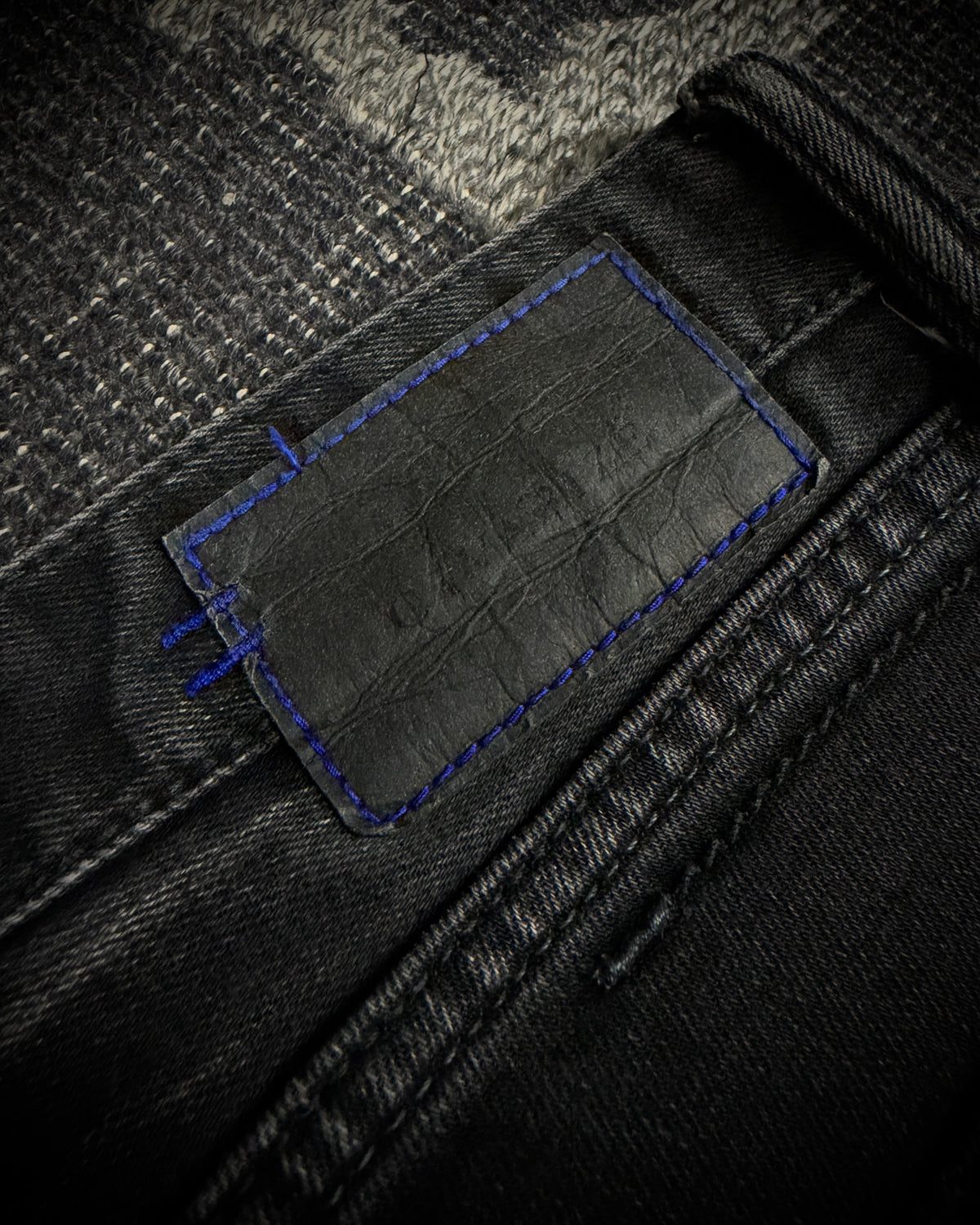 CIVARIZE Whiskered Distressed Skinny Jeans