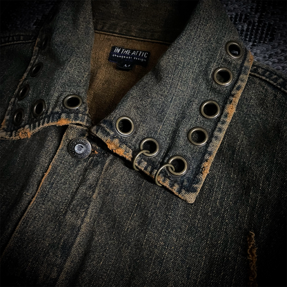 In the attic rust washed jeans jacket