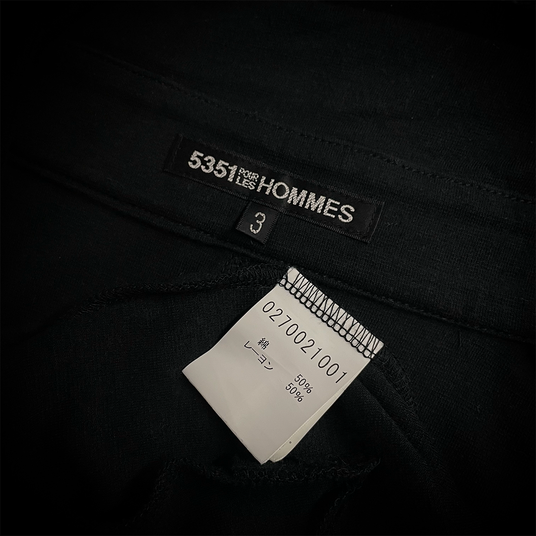 5351 Pour Les Hommes asymmetrical vest