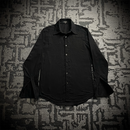 5351 Pour Les Hommes Embroidery Tribal Long Sleeve Shirt