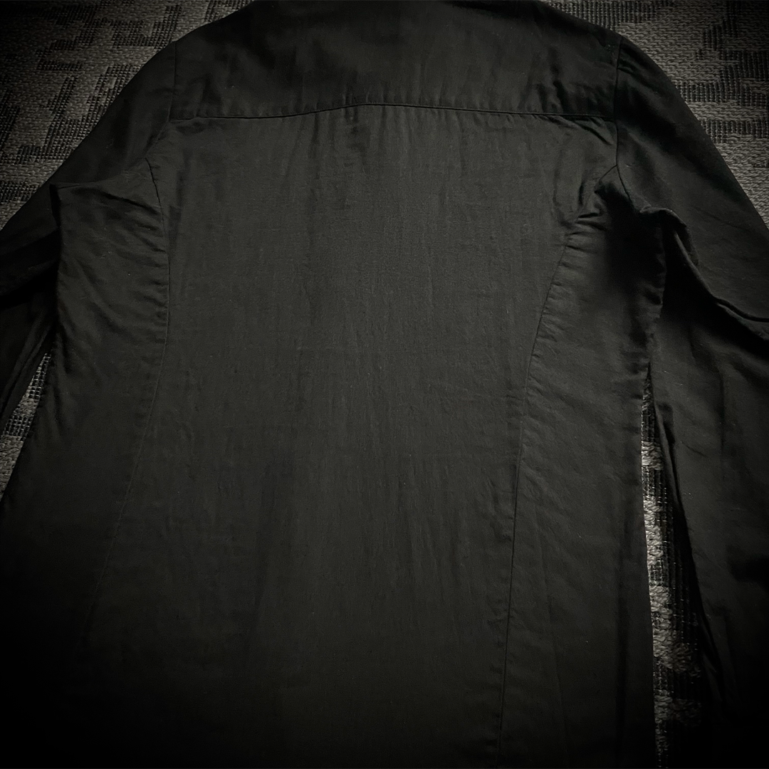 5351 Pour Les Hommes Embroidery Tribal Long Sleeve Shirt