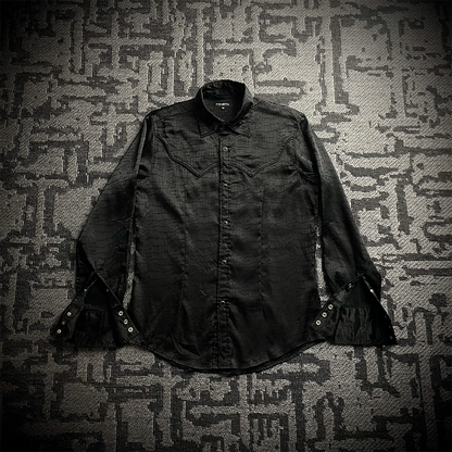 Cuteacute Homme Crocodile Pattern Shirt