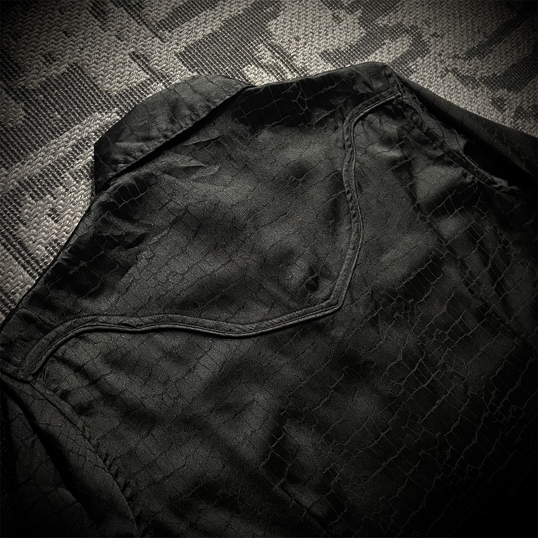 Cuteacute Homme Crocodile Pattern Shirt