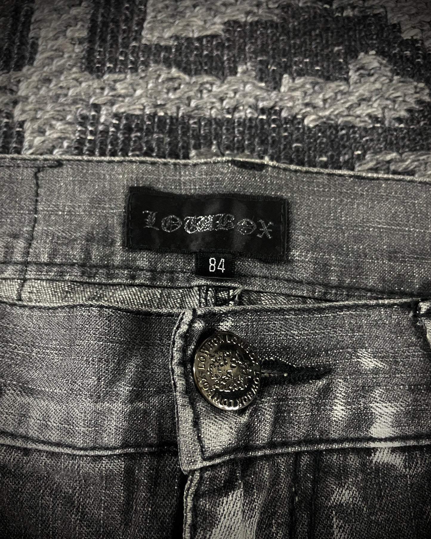 LOWBOX Dirty Washed Denim