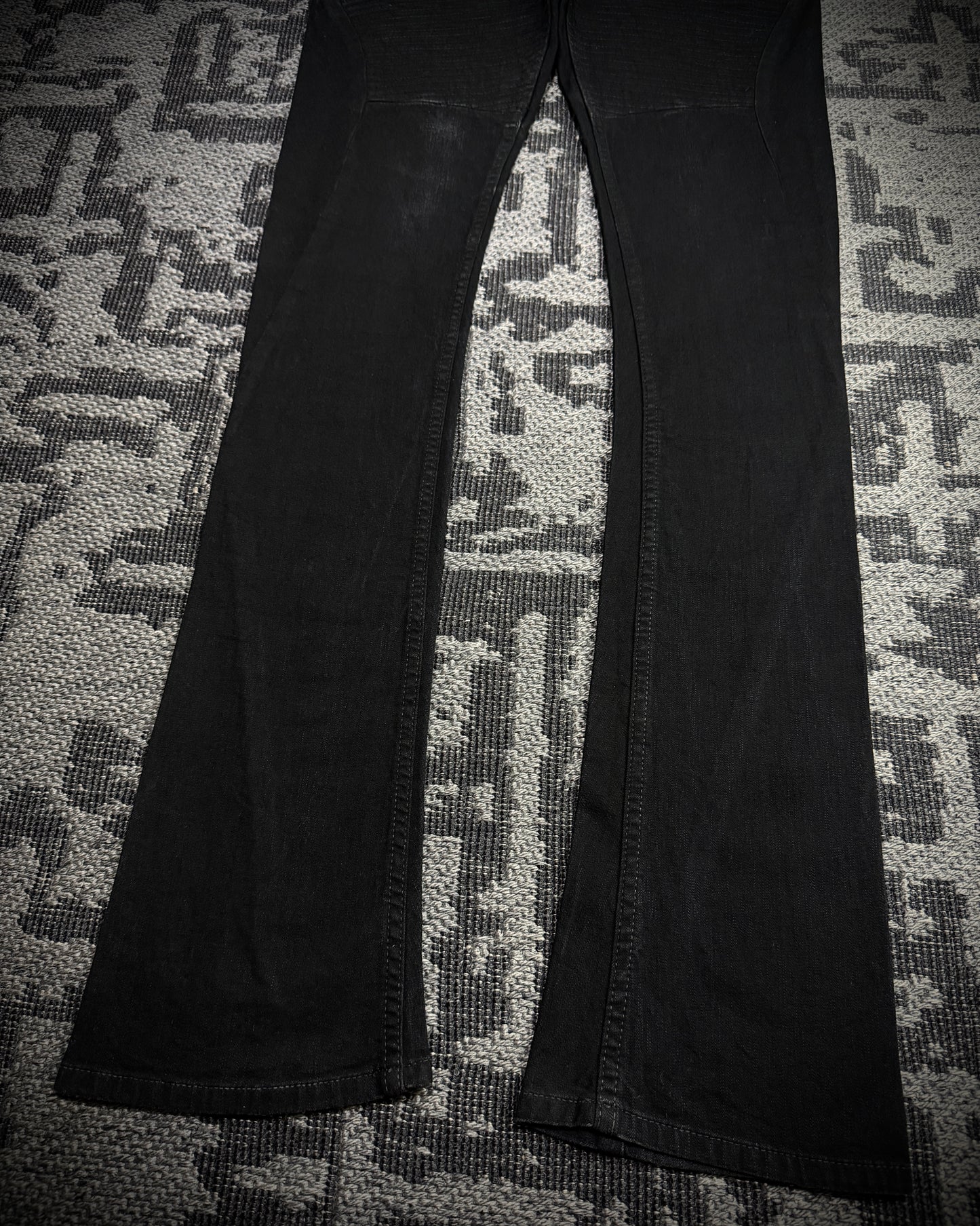 LGB S-WOLF Zip Biker Slim Flare Denim
