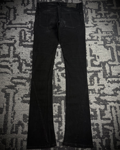 LGB S-WOLF Zip Biker Slim Flare Denim