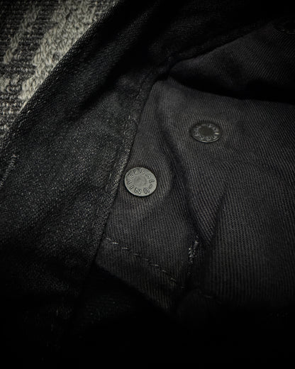 LGB S-WOLF Zip Biker Slim Flare Denim