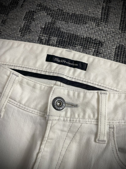 Black By Vanquish Biker Jeans