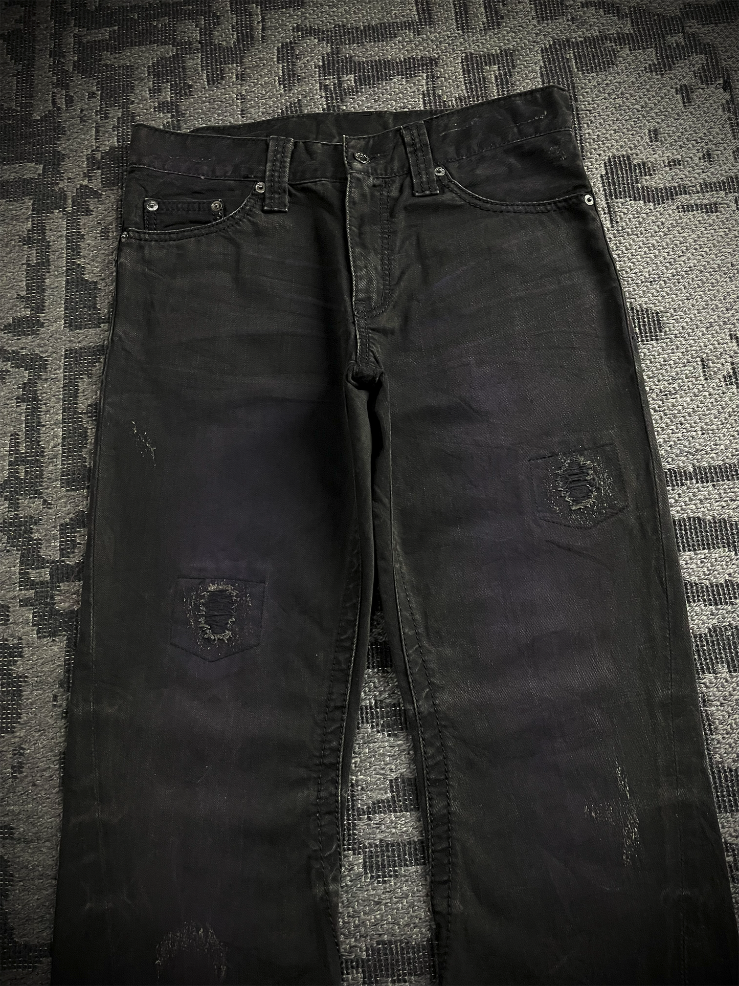 Semantic Design Purple Bootcut Jeans