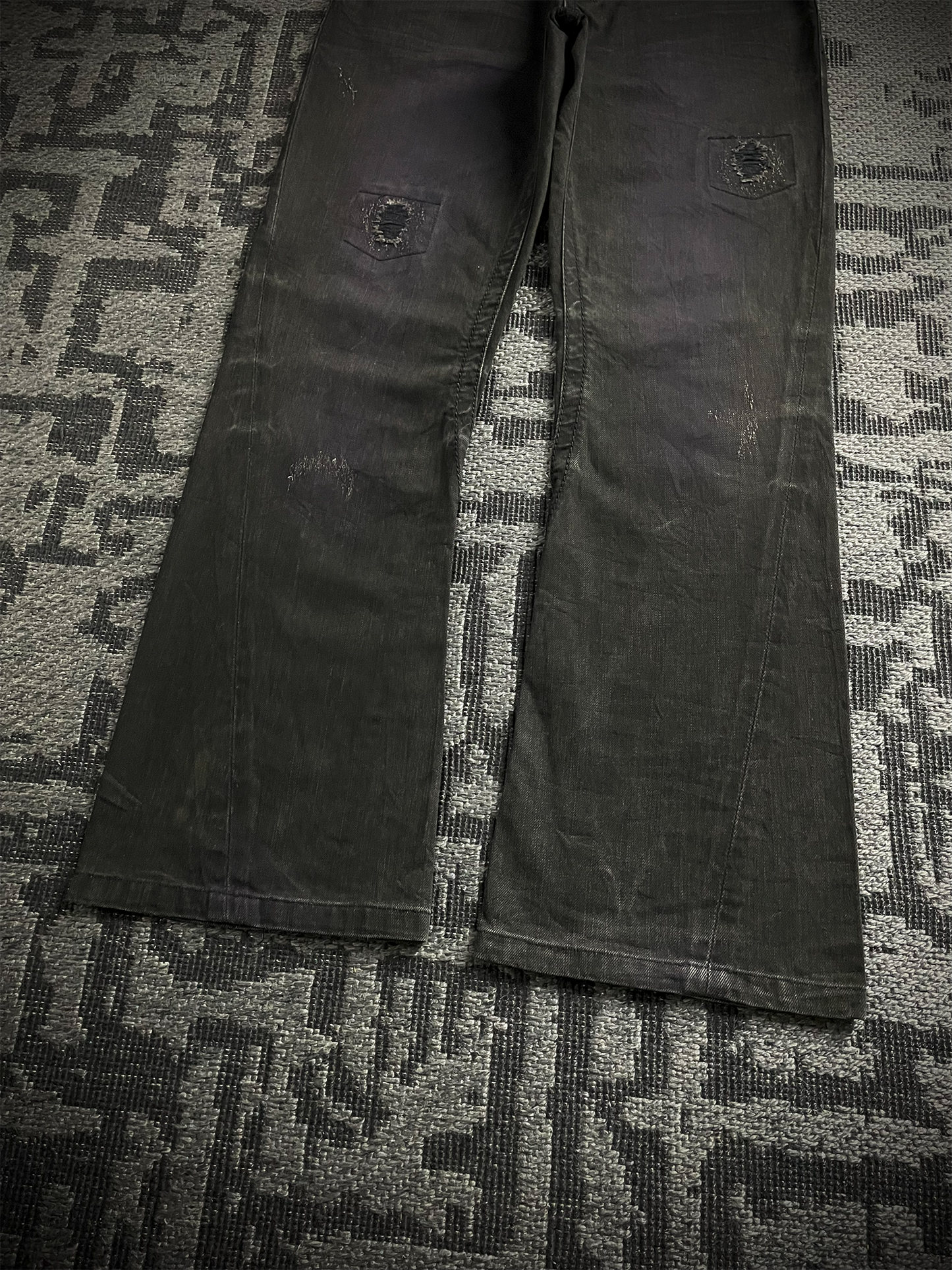 Semantic Design Purple Bootcut Jeans