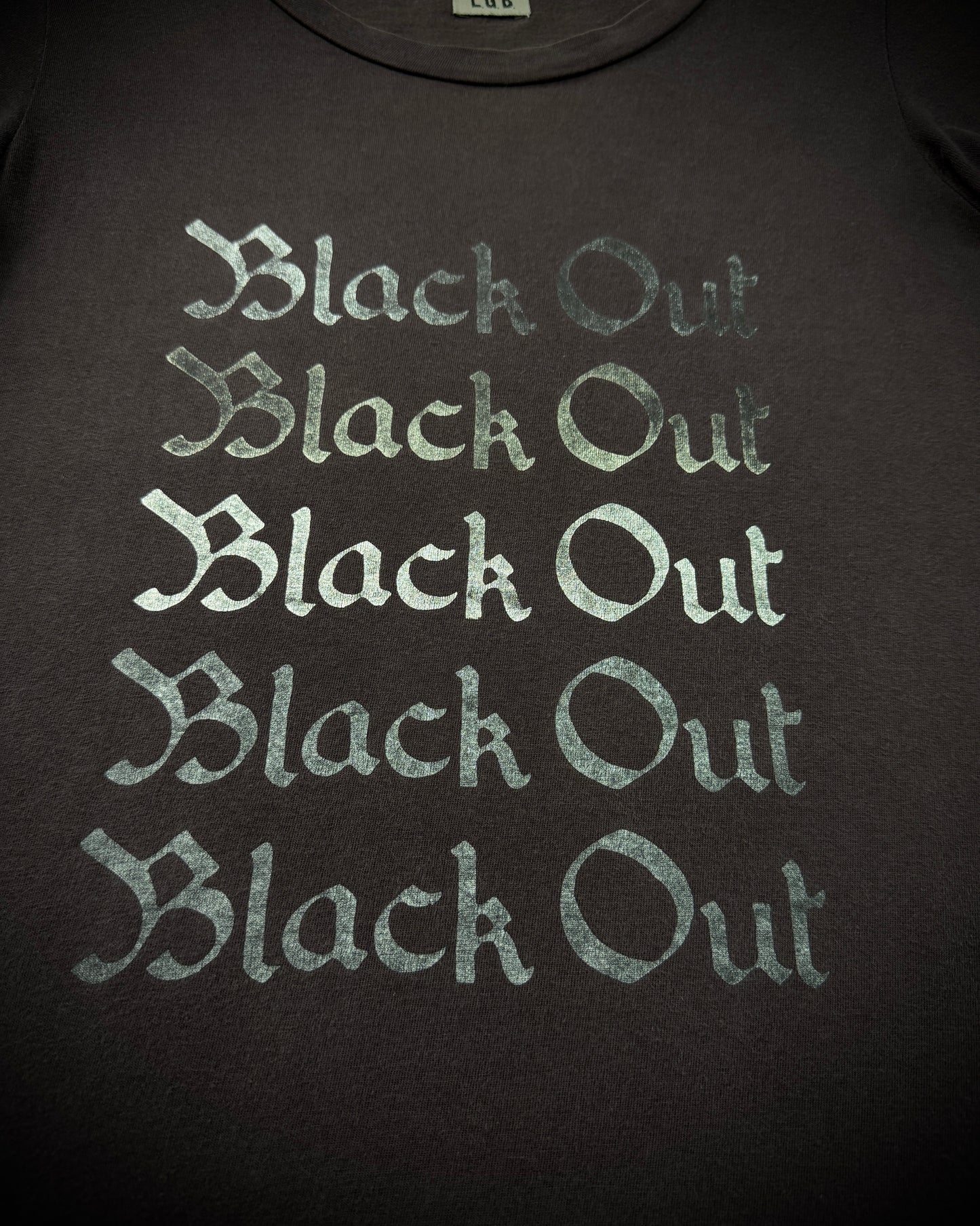 LGB Black Out Faded Graphic Tee