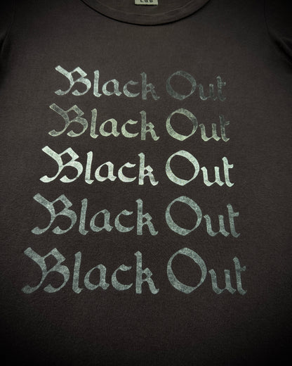 LGB Black Out Faded Graphic Tee