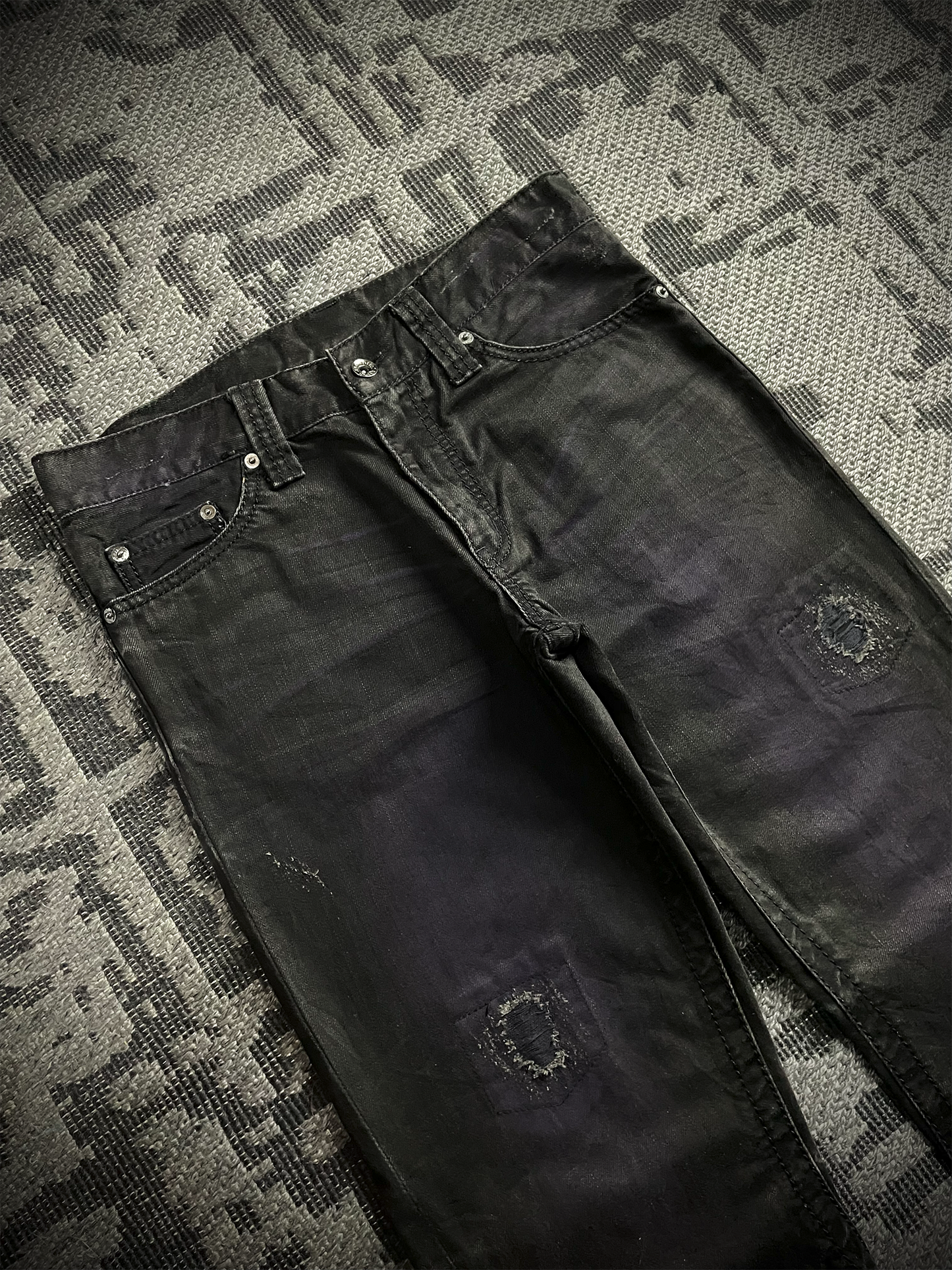 Semantic Design Purple Bootcut Jeans
