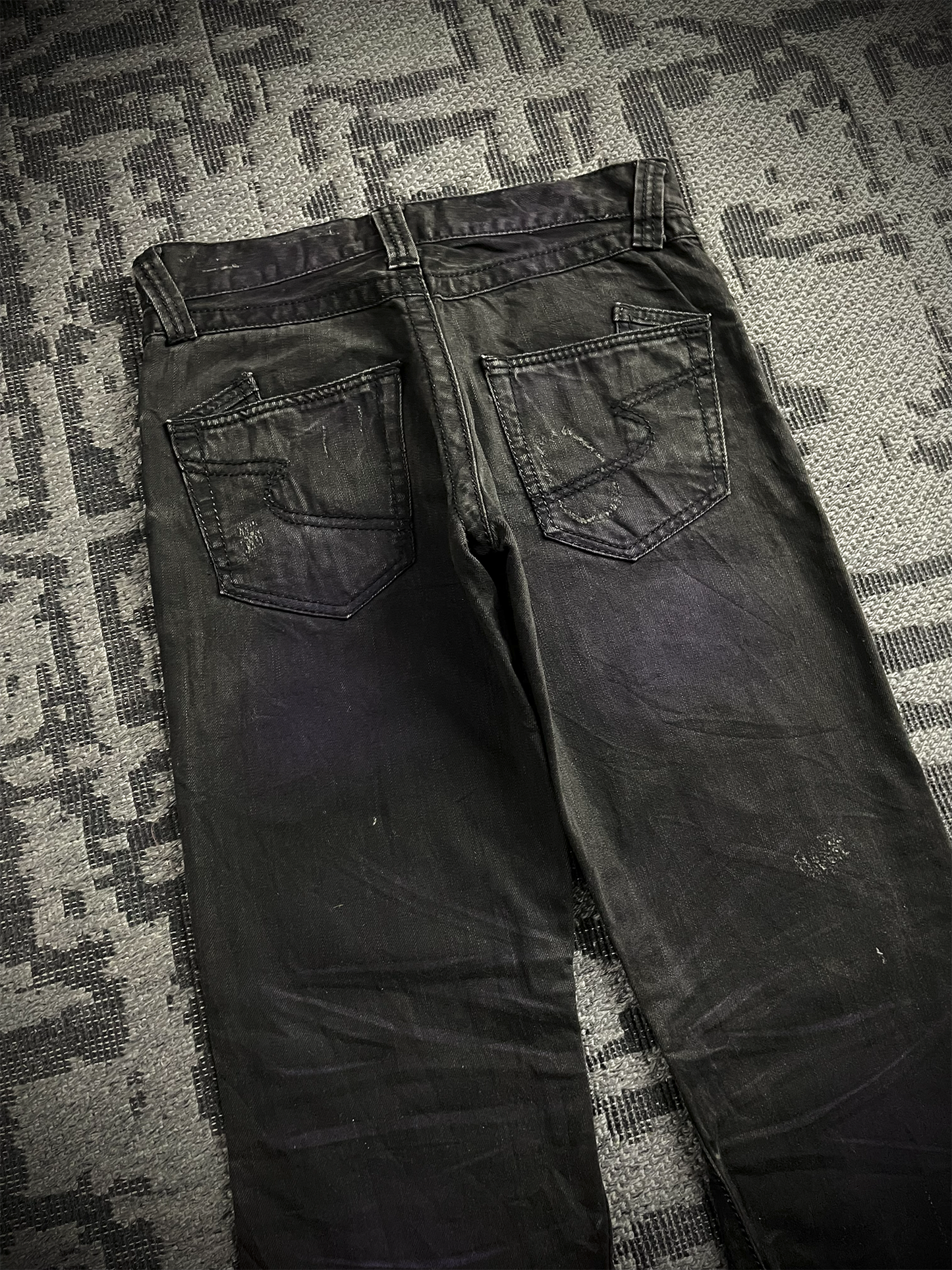 Semantic Design Purple Bootcut Jeans