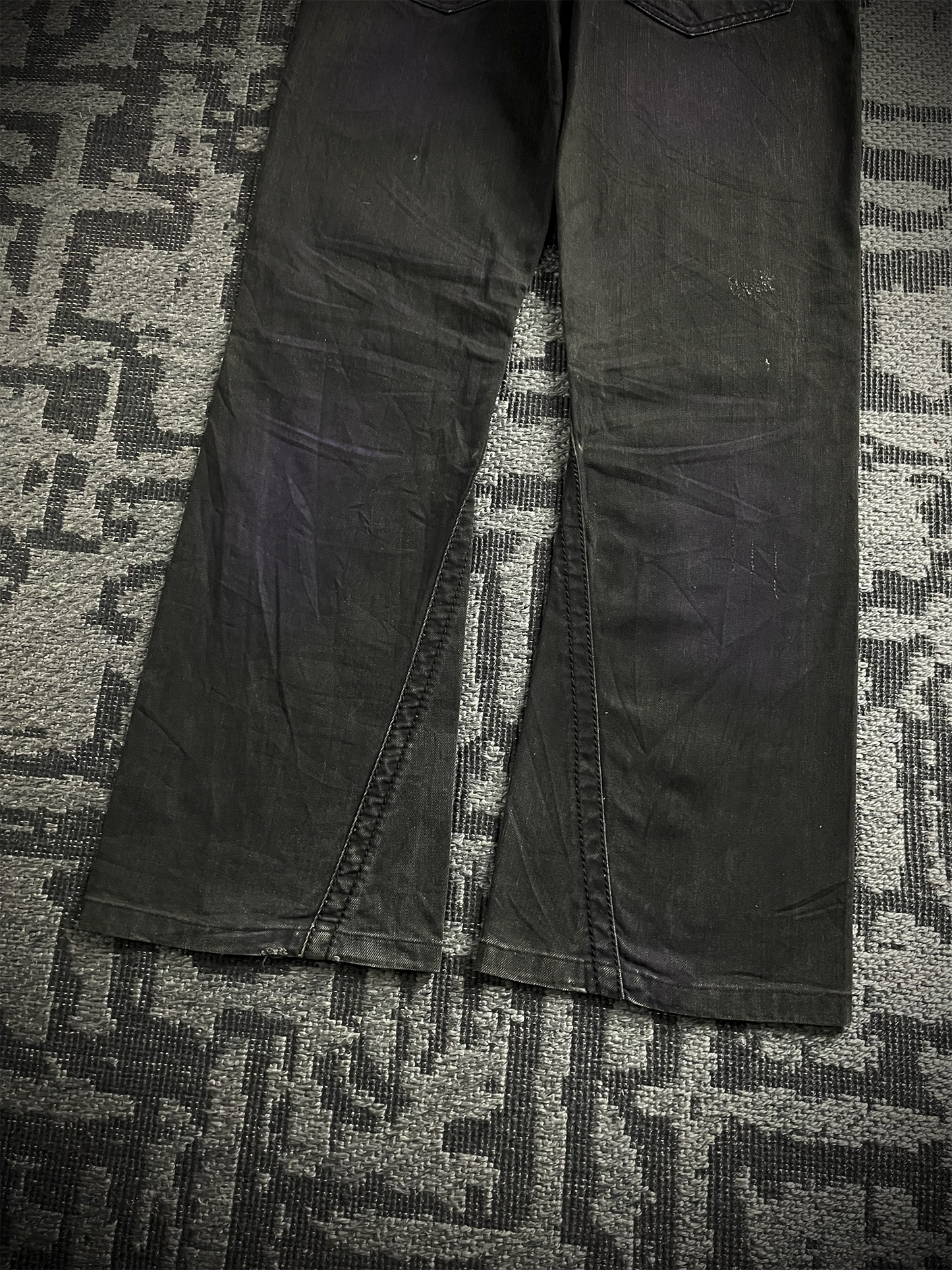 Semantic Design Purple Bootcut Jeans