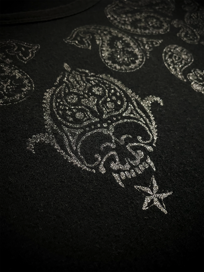 Roen Skull Glitter T-shirt