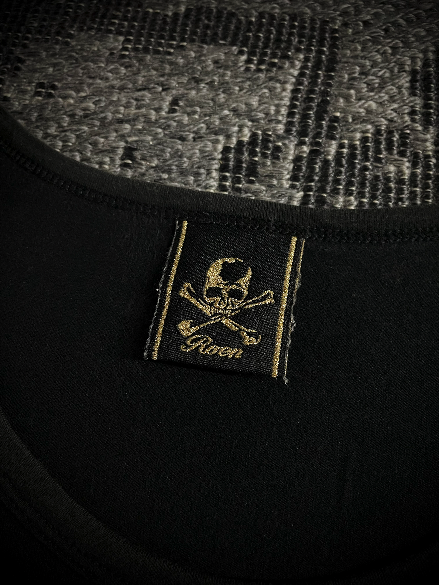 Roen Skull Glitter T-shirt