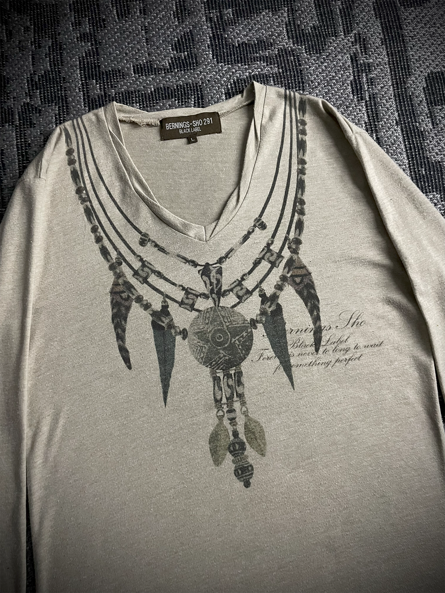 Berning-Sho 291 Tribal Long Sleeve T-Shirt