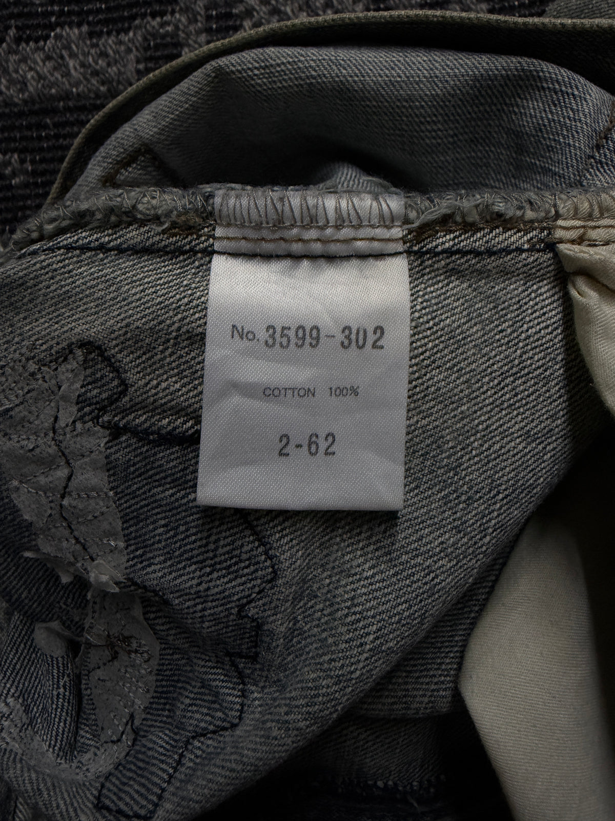 Schlussel Patchwork Distressed Bootcut Jeans