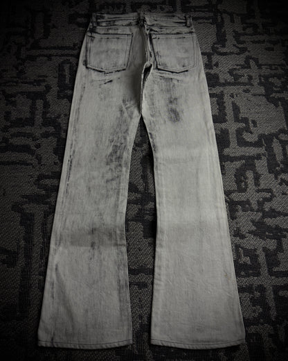 EDGE RUPERT Black Print Off White Jeans