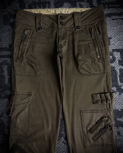 FAKEDELIC Lace-Up Cargo Pants