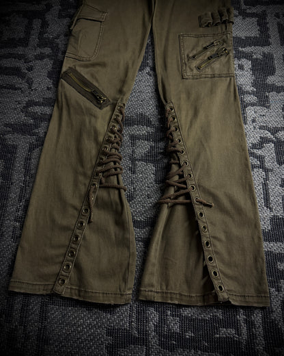 FAKEDELIC Lace-Up Cargo Pants