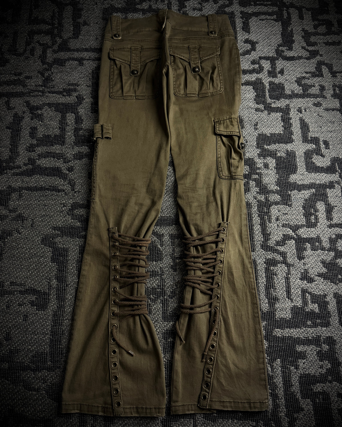 FAKEDELIC Lace-Up Cargo Pants