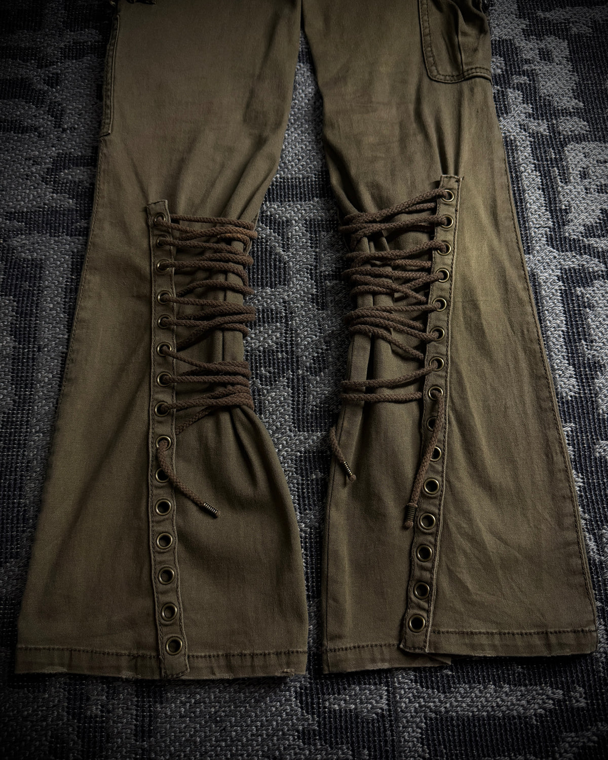 FAKEDELIC Lace-Up Cargo Pants
