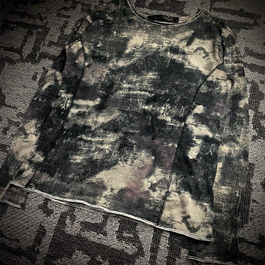 Schlussel tie-dye long sleeve t-shirt