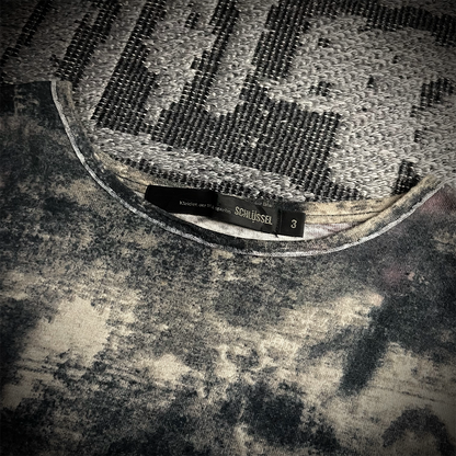 Schlussel tie-dye long sleeve t-shirt