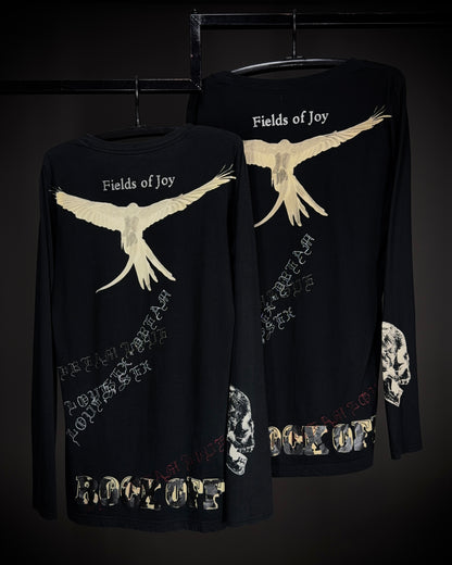 L.G.B. Message-4 Vibration Long Sleeve Tees x2