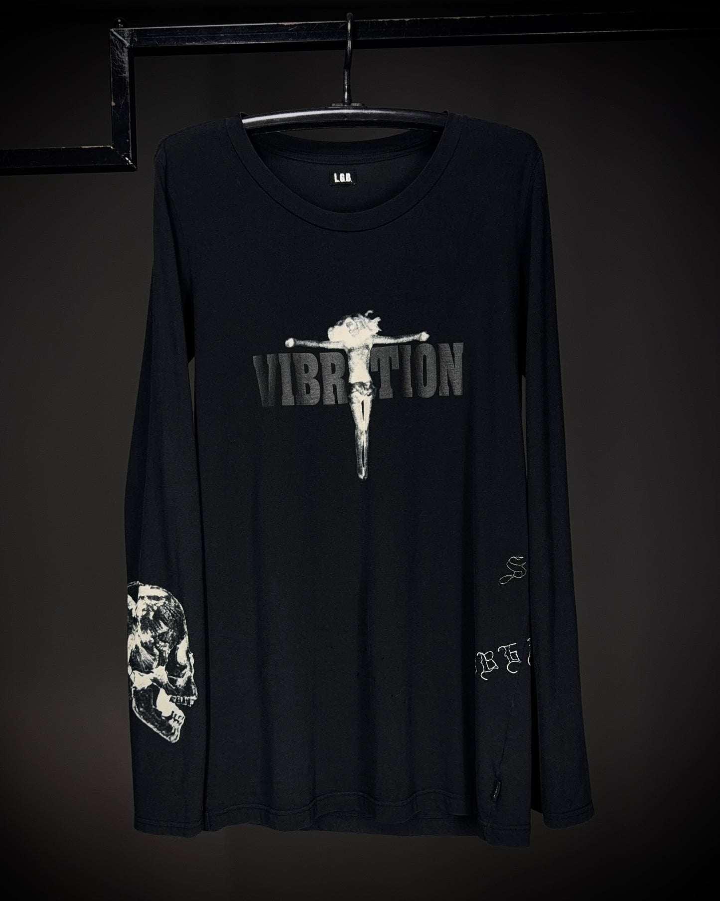 L.G.B. Message-4 Vibration Long Sleeve Tees x2