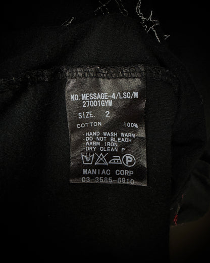 L.G.B. Message-4 Vibration Long Sleeve Tees x2