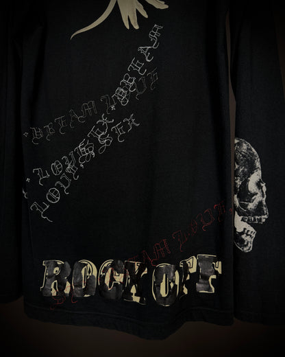 L.G.B. Message-4 Vibration Long Sleeve Tees x2
